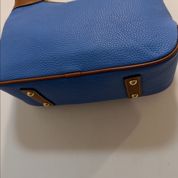 Dooney & Bourke light Blue and Tan Shoulder Bag - Picture 5 of 11